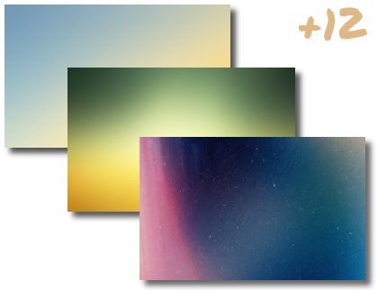 Abstract Gradient theme pack