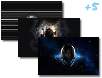 Alienware theme pack