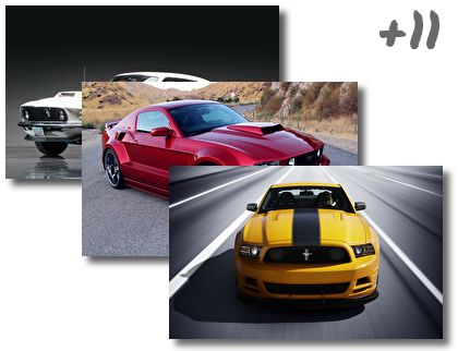 Ford Mustang theme pack